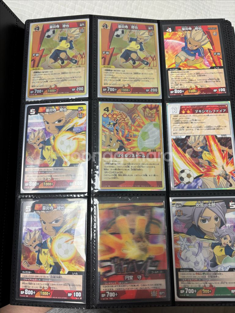이나즈마일레븐 썬더일레븐 tcg 일괄 및 개별판매--0