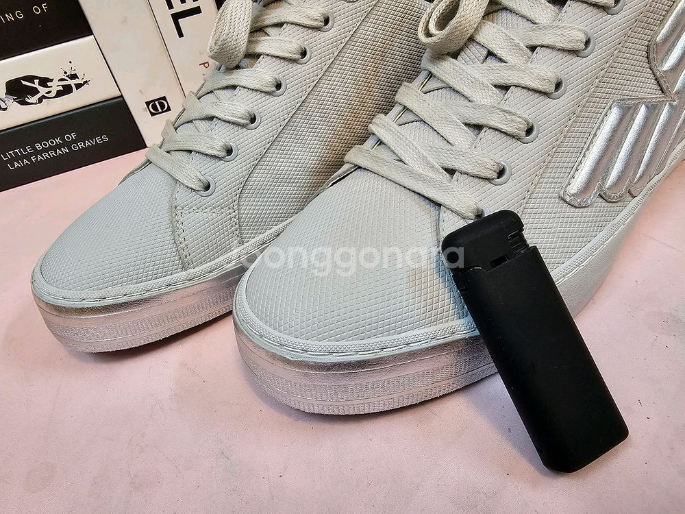 <새상품> 아르마니 알마니 남성 스니커즈 운동화 280--9