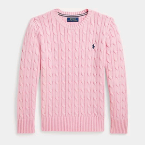 폴로 보이즈 니트 카멜 핑크 L, XL 새상품 이미지