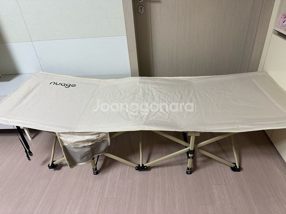누아제 캠핑 야전침대--1