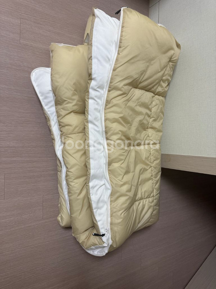 네이처아머 구름 침낭 이불입니다- 색상: 마카롱 베이지--0