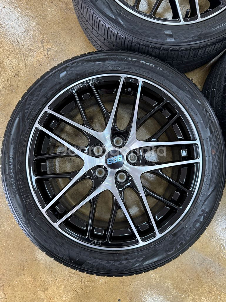 BBS 18인치 정품 휠타이어 팝니다 235.45.18--4