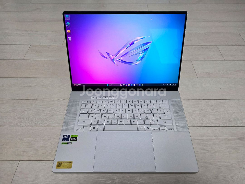 제피러스 G16 i9 285H 5070 노트북 팝니다--3
