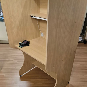 1500 독서실 책상 + led 조명