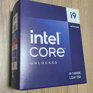 인텔 i9 14900k 미개봉 새상품
