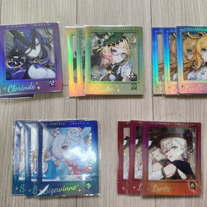 원신카페 폴라로이드 키링