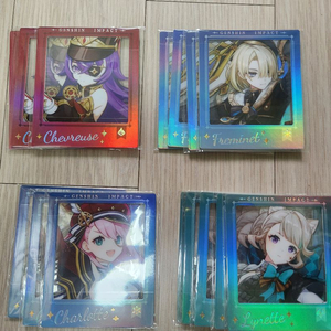 원신카페 폴라로이드 키링