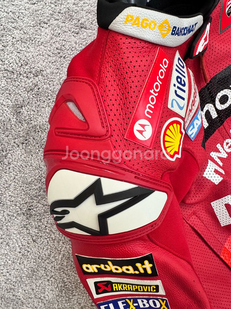 두카티 모토 gp 가죽자켓 팝니다!!--4