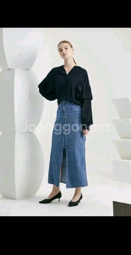 타임데님스커트--3