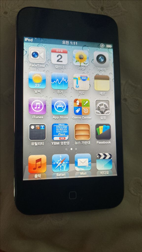 아이팟 터치 4세대 블랙 32기가 판매 A1367 이미지