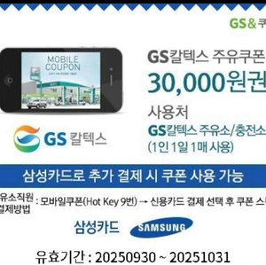 gs주유권 3만원