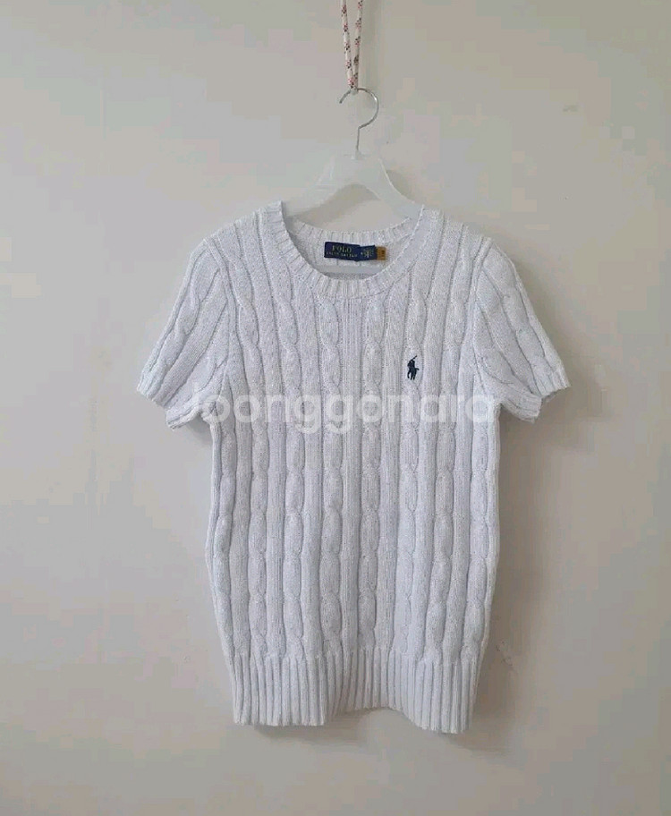 폴로 랄프로렌 케이블 반팔니트--1