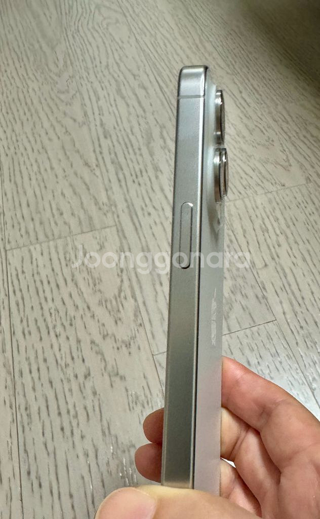iPhone 15Pro 화이트 티타늄 128G 풀박스--2