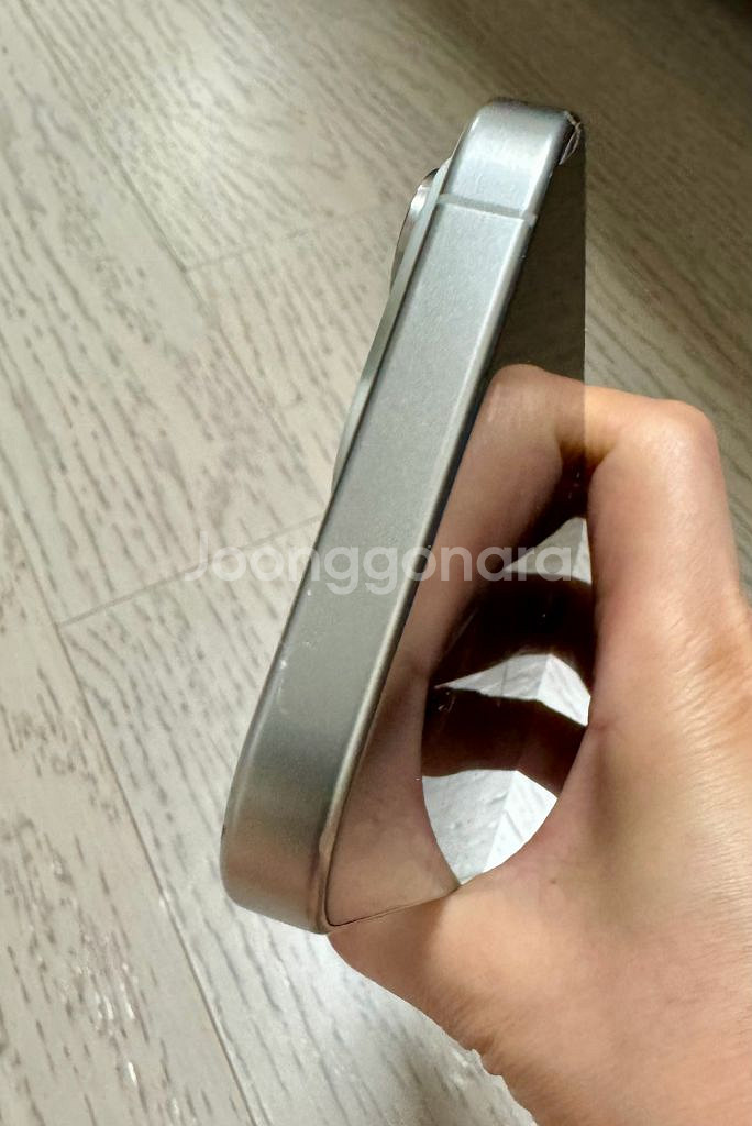 iPhone 15Pro 화이트 티타늄 128G 풀박스--4