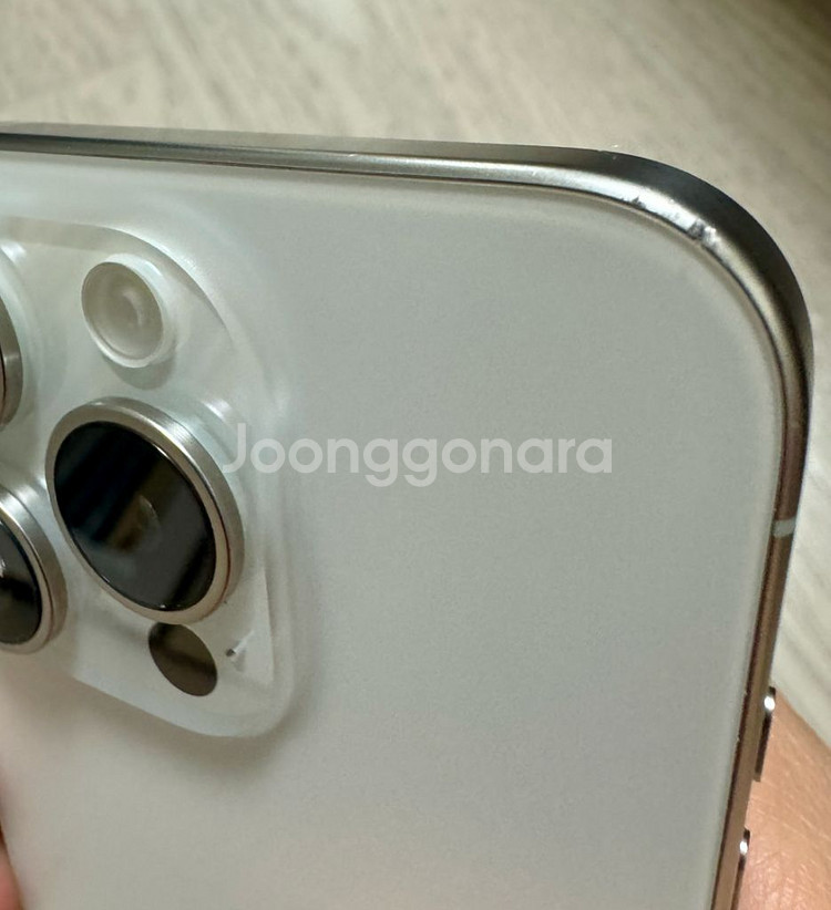 iPhone 15Pro 화이트 티타늄 128G 풀박스--6