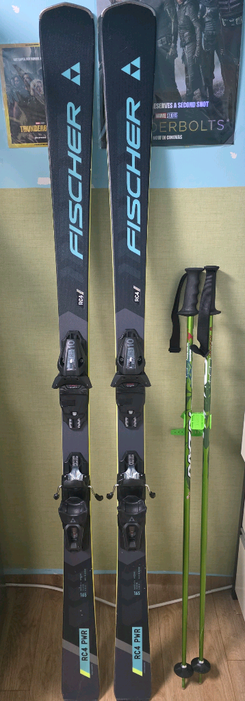 2425 피셔 회전스키 RC4 POWER 길이 165--0