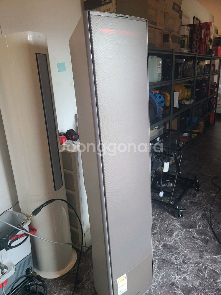 삼성무풍 겔러리 에어컨 스텐드만 19년식--3