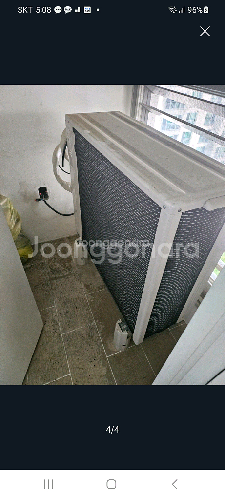 삼성무풍 겔러리 에어컨 스텐드만 19년식--7
