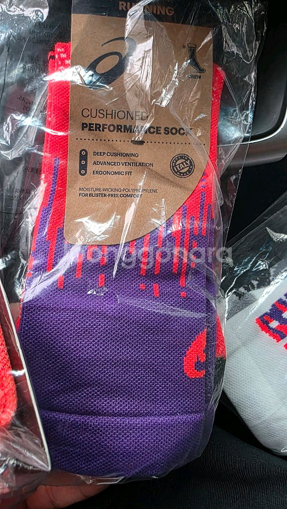 아식스 러닝 크루 삭스 3종류--2