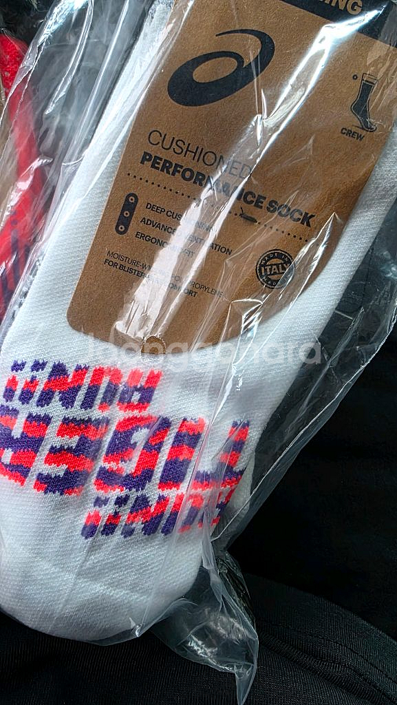 아식스 러닝 크루 삭스 3종류--3