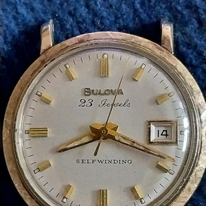 부로바 오토메틱 빈티지 시계