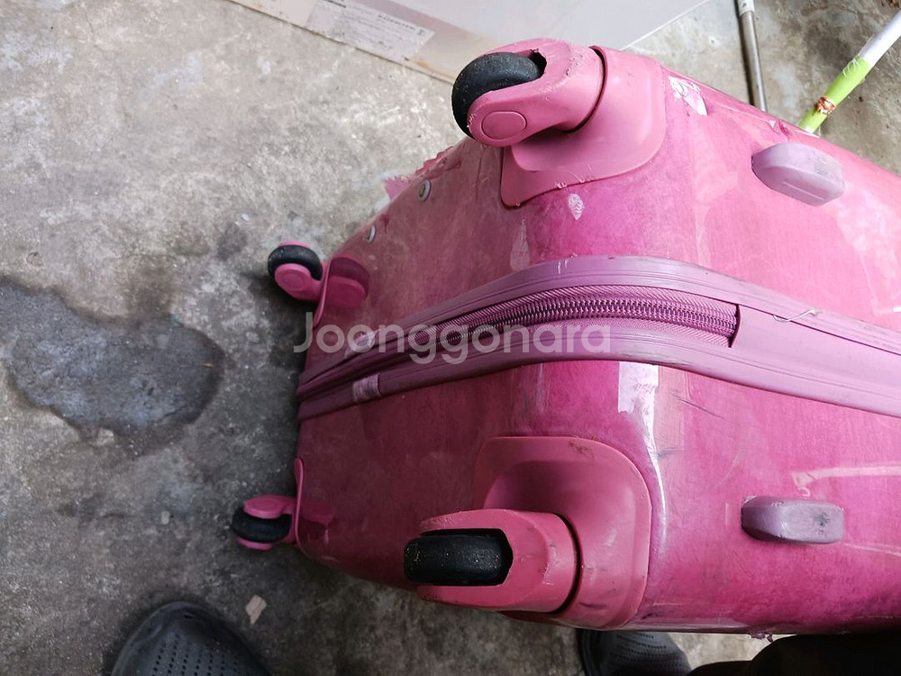 4바퀴 하드 29인치 대형 수화물용 캐리어--4