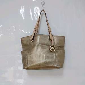 MICHAEL KORS 마이클 코어스 천연소가죽 골드