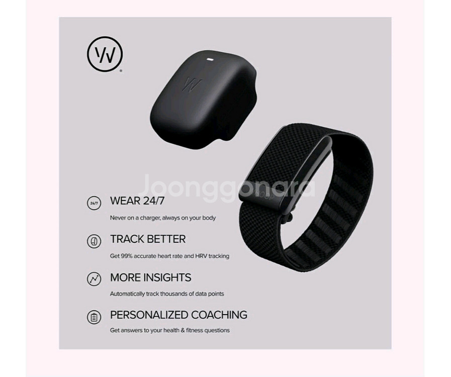 훕 WHOOP 4.0 웨어러블 팝니다--9
