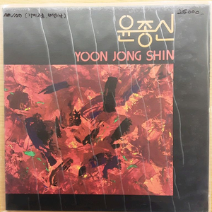 윤종신 1집 lp 이미지