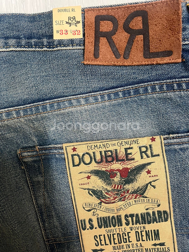 RRL 더블알엘 빈티지5포켓 미드랜드 33X32사이즈--5