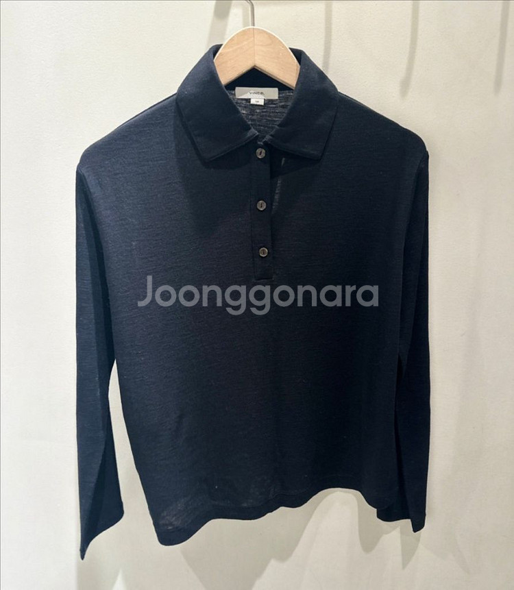 빈스 vince 울100% 폴로니트 (새제품) M (5--2