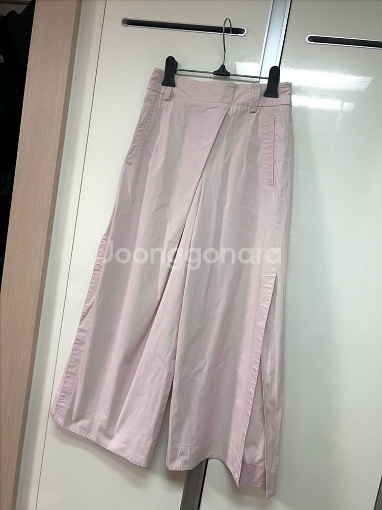 타임 TIME 바스락 옆트임 랩스타일 와이드 팬츠 바지--0