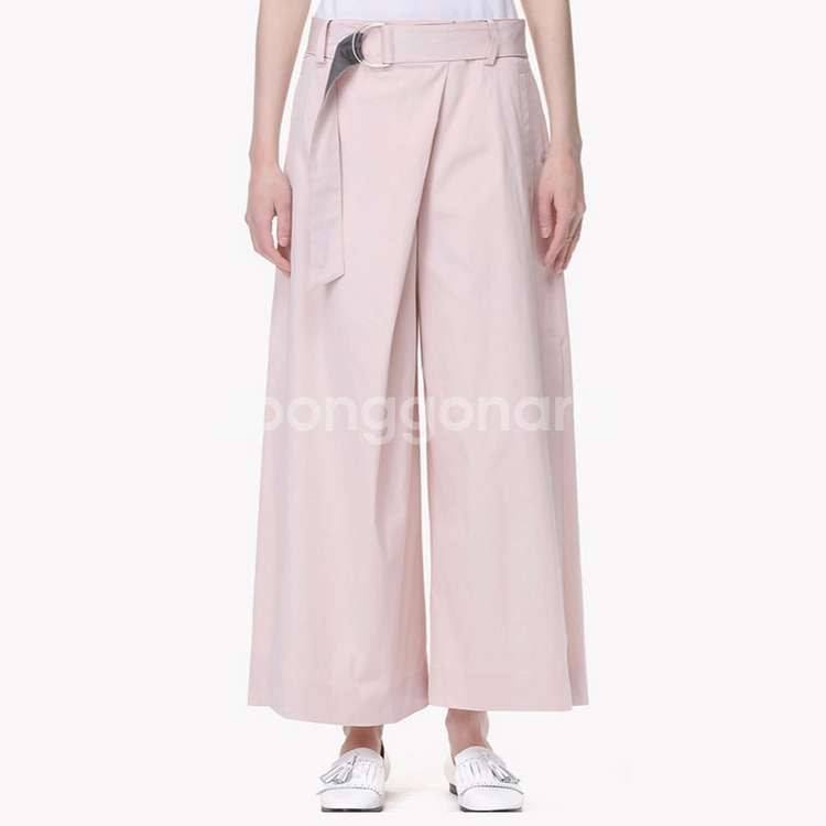 타임 TIME 바스락 옆트임 랩스타일 와이드 팬츠 바지--1