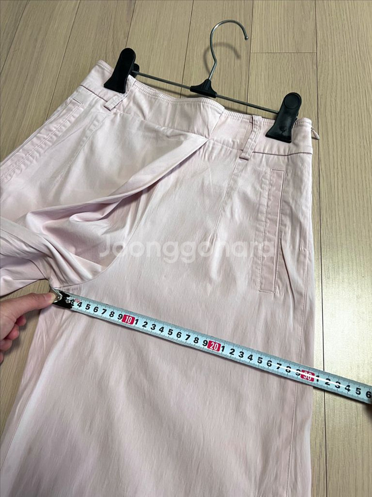 타임 TIME 바스락 옆트임 랩스타일 와이드 팬츠 바지--8