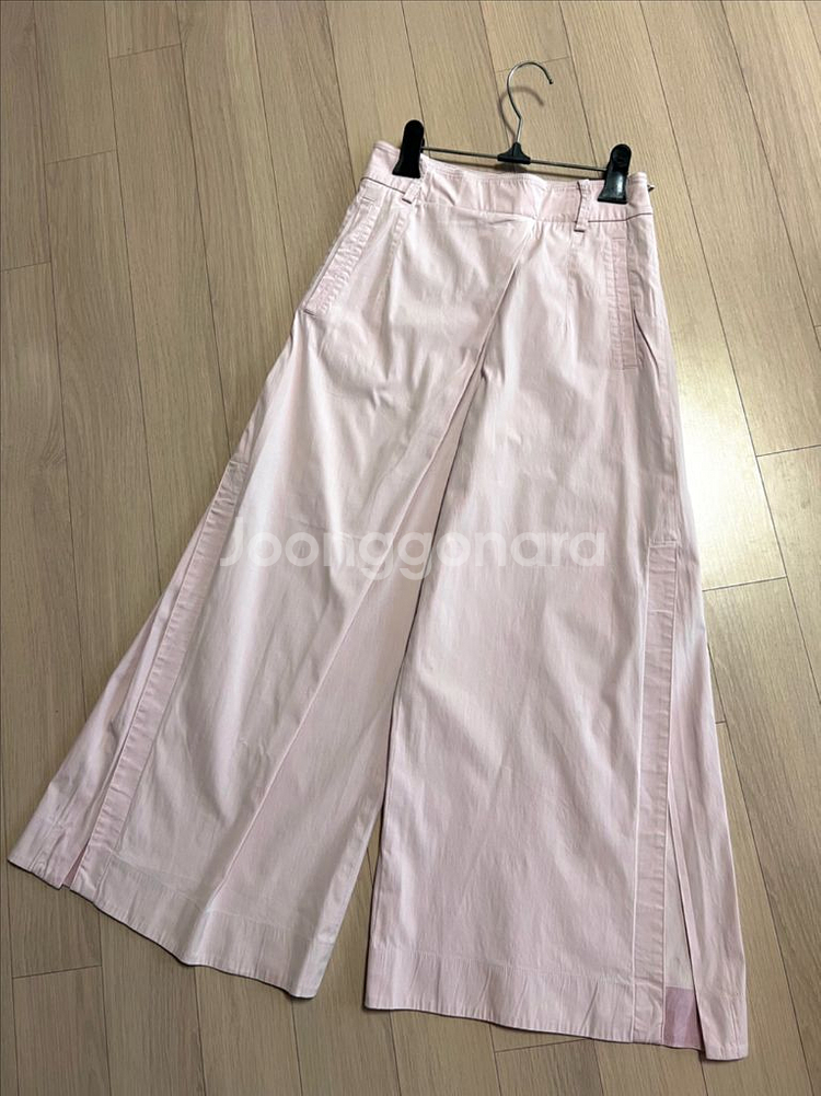 타임 TIME 바스락 옆트임 랩스타일 와이드 팬츠 바지--7