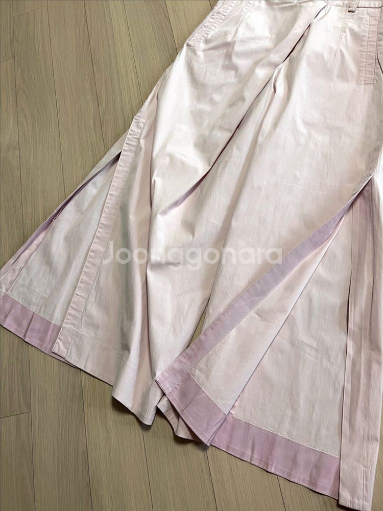 타임 TIME 바스락 옆트임 랩스타일 와이드 팬츠 바지--13