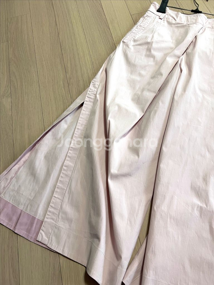 타임 TIME 바스락 옆트임 랩스타일 와이드 팬츠 바지--12