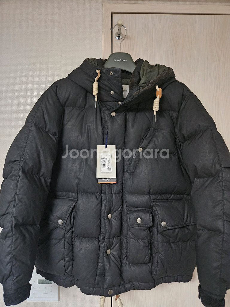 (새상품) 24FW 헨리코튼 FFC 왁스드 숏다운 95--11