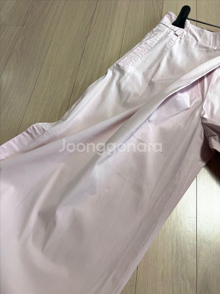 타임 TIME 바스락 옆트임 랩스타일 와이드 팬츠 바지--4