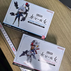 캐릭터 모빌 메카 구루미 슬레타 & 미오리네 피규어