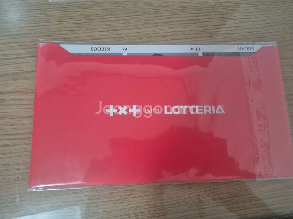 투모로우 롯데리아 포토카드 팝니다--0