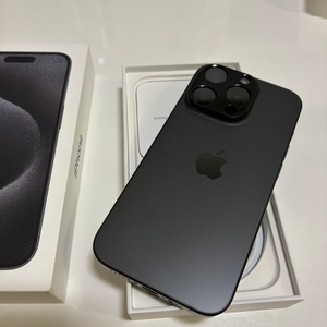 아이폰 15pro 블랙 256 팝니다