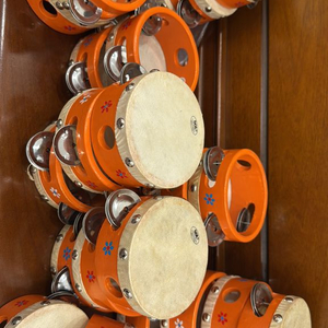 오르프 sol 4인치 가죽탬버린 22개