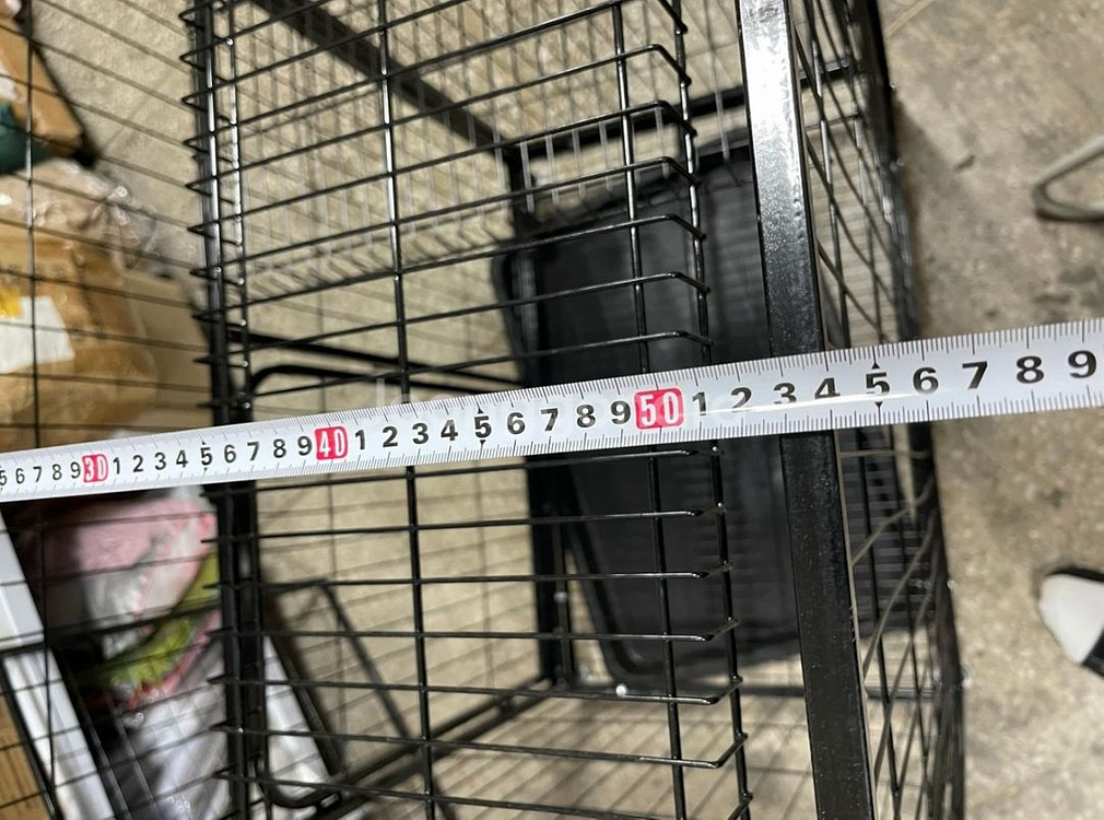 애완동물 케이지 철장 (블랙) 새상품--5