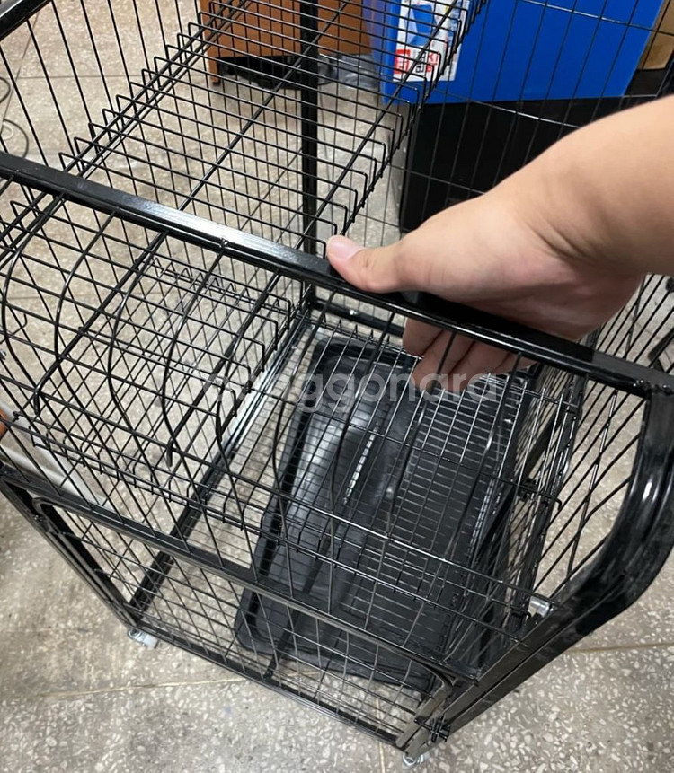 애완동물 케이지 철장 (블랙) 새상품--4