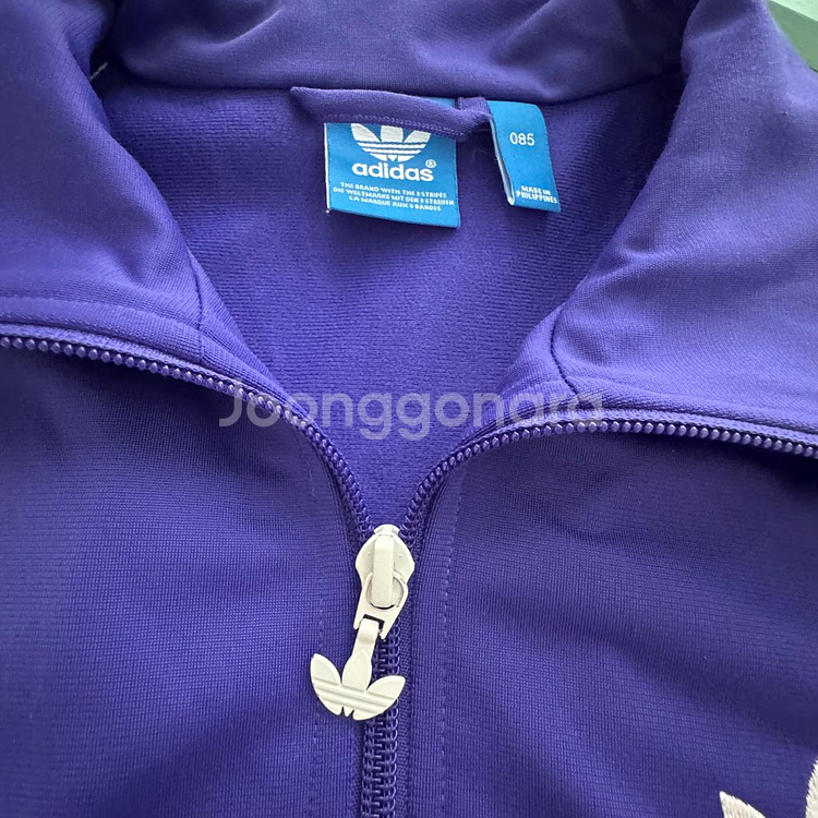 아디다스 삼선 트랙탑 져지 퍼플 85--9