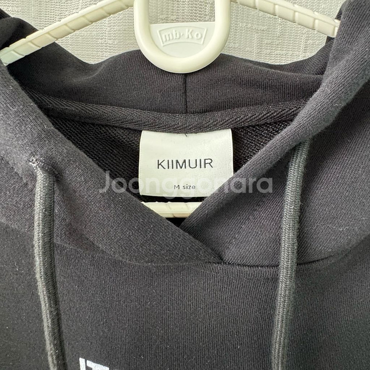 키뮤어(KIIMUIR) 드로잉 플라워 후드--5