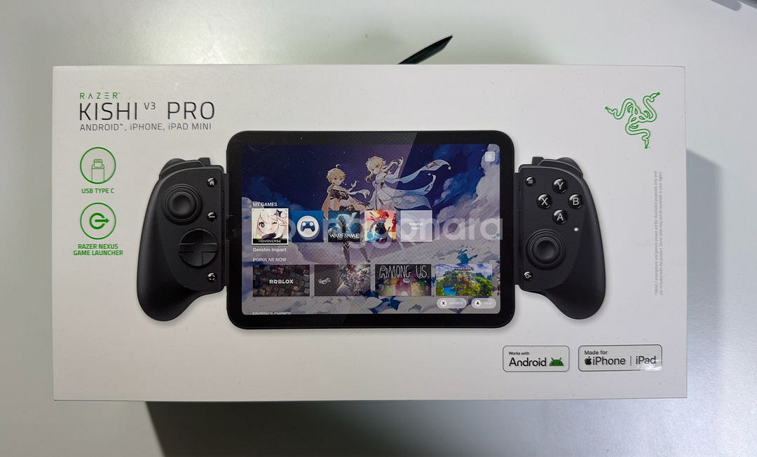 레이저 키시 V3 Pro 휴대폰 태블릿 게임 컨트롤러--0
