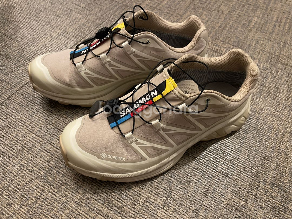 살로몬 XT-6 GTX 아몬드 밀크--0
