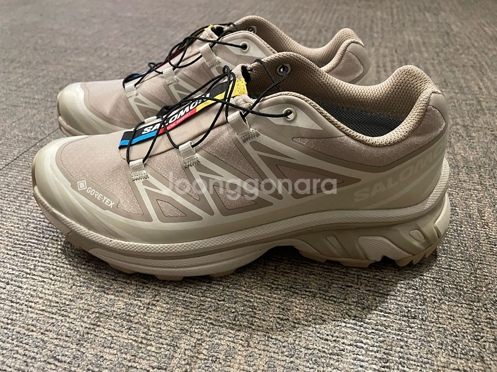 살로몬 XT-6 GTX 아몬드 밀크--5